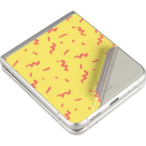 Yellow Spring Galaxy Z Flip3 5G Skin